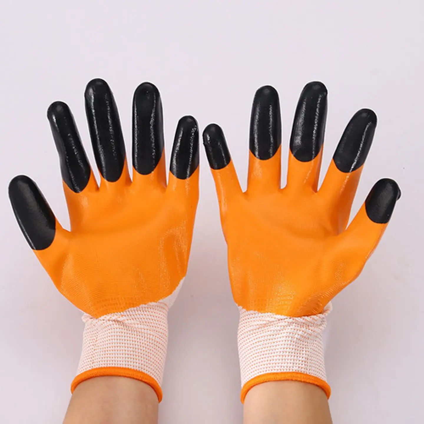 Pack 12 Pares Guantes Goma Antideslizantes Jardin Limpieza 4