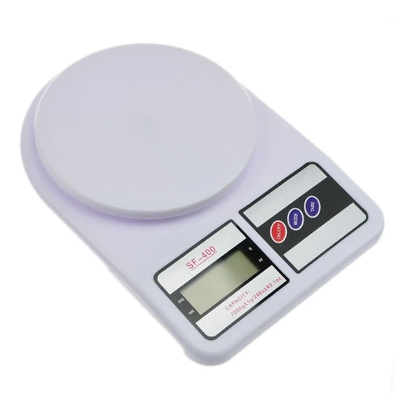 Balanza Pesa Gramera Digital Para Comercio 7 Kg Con Pilas 4