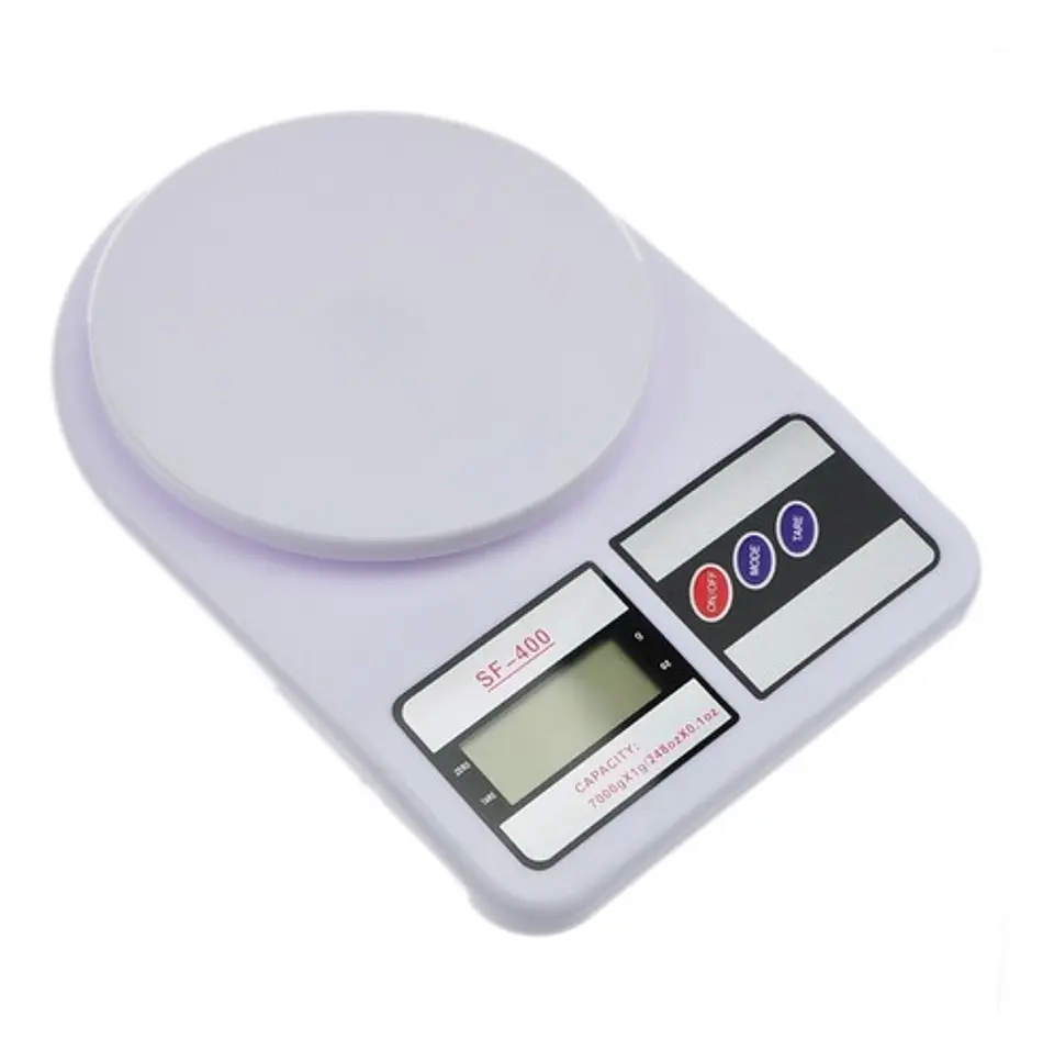 Balanza Pesa Gramera Digital Para Comercio 7 Kg Con Pilas 4