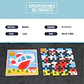 Pack De 10 Rompecabezas De Animales Y Vehiculos 15x15x1cm - Miniatura 3