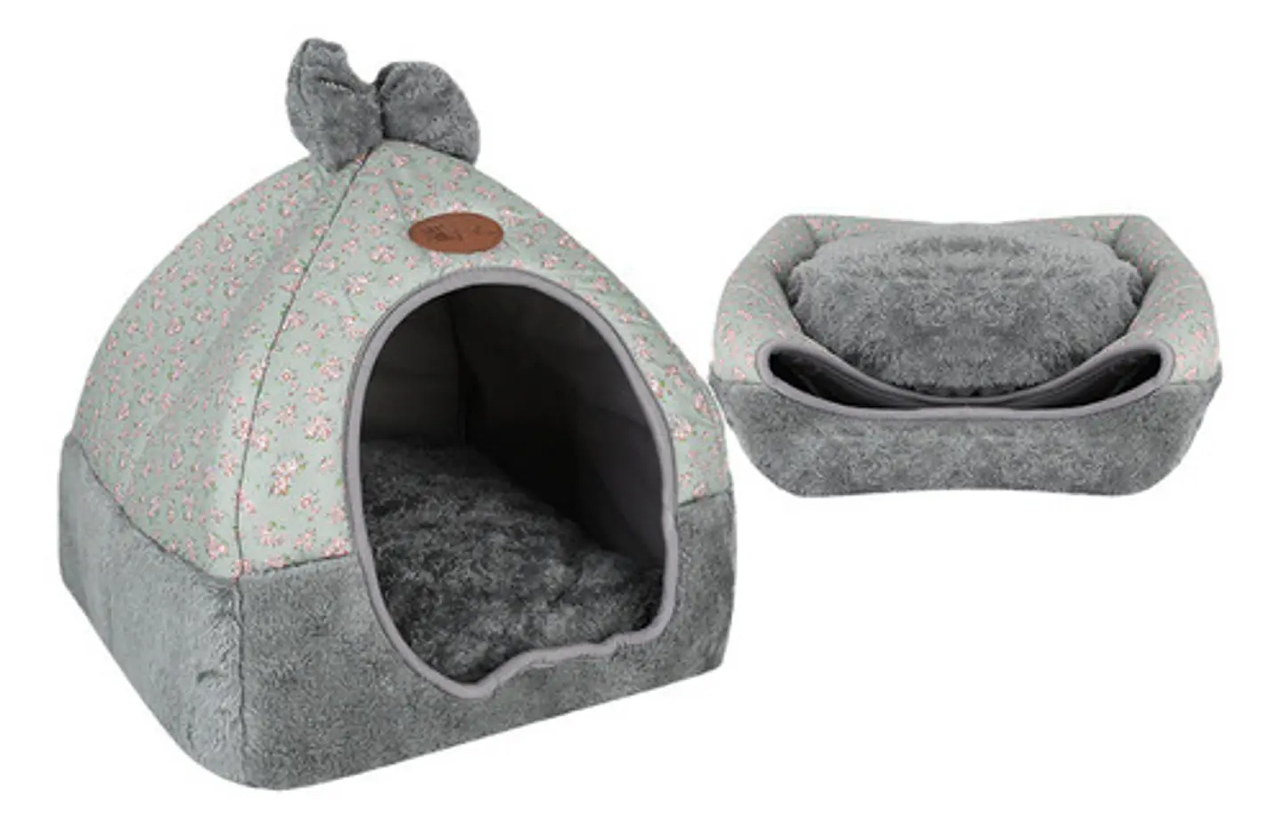Casa Nido Perros Y Gatos Lavable Plegable Portatil Talla L 2