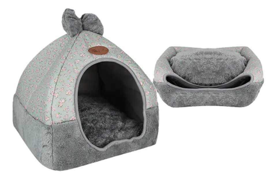 Casa Nido Perros Y Gatos Lavable Plegable Portatil Talla L 2
