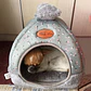 Casa Nido Perros Y Gatos Lavable Plegable Portatil Talla L - Miniatura 4