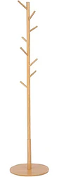 Perchero Madera 8 Ganchos Para Ropa Y Abrigos Minimalista - Miniatura 6