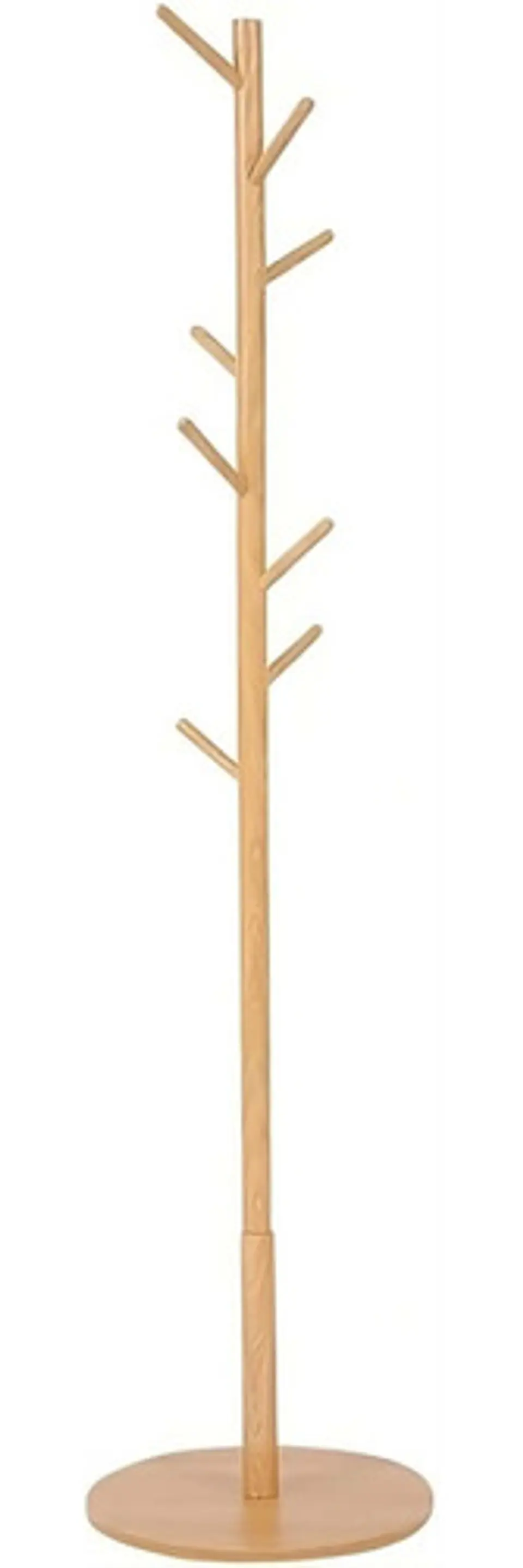 Perchero Madera 8 Ganchos Para Ropa Y Abrigos Minimalista 6