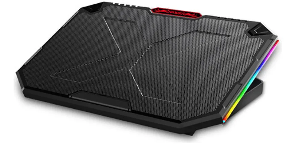 Soporte Cooler Ventilador Para Notebook Refrigerante Led 3