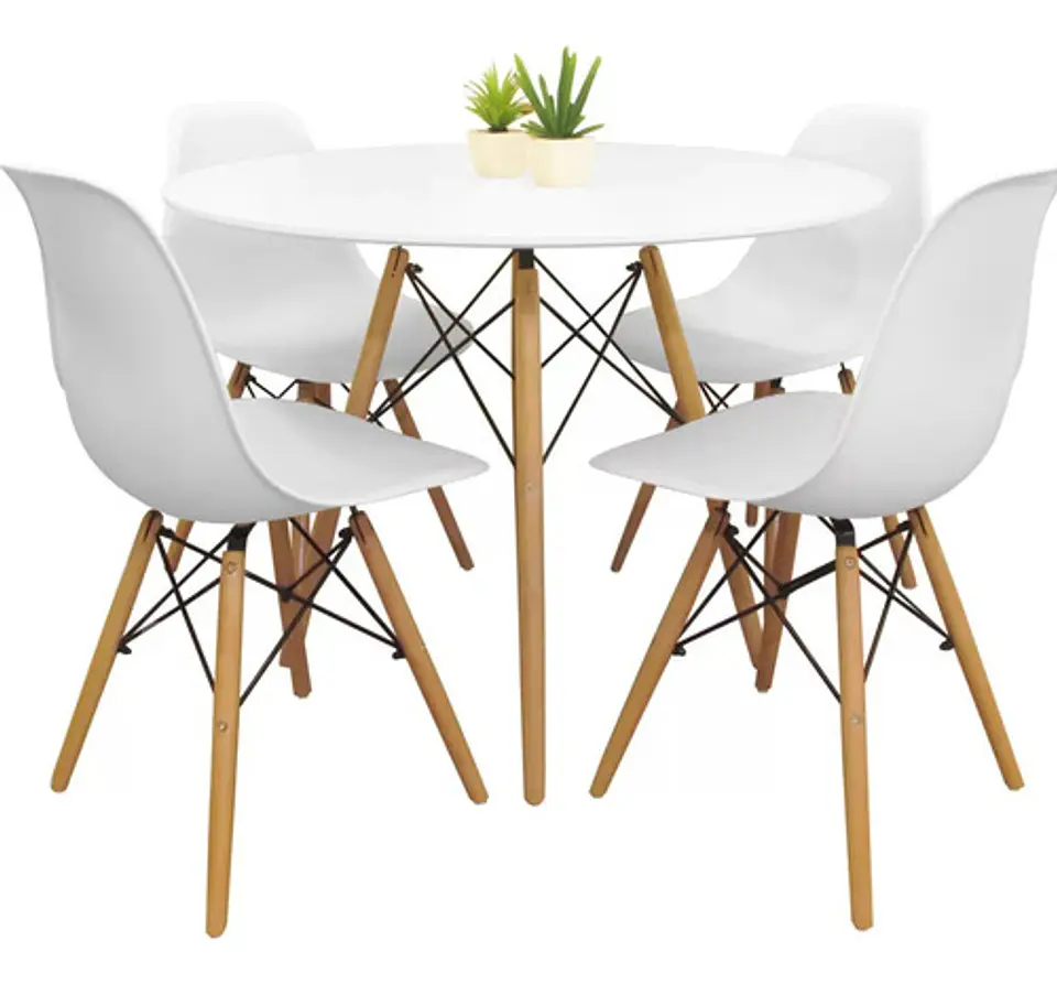 Pack 4 Sillas De Comedor Home Moderna Living Cocina 82x48x41 1