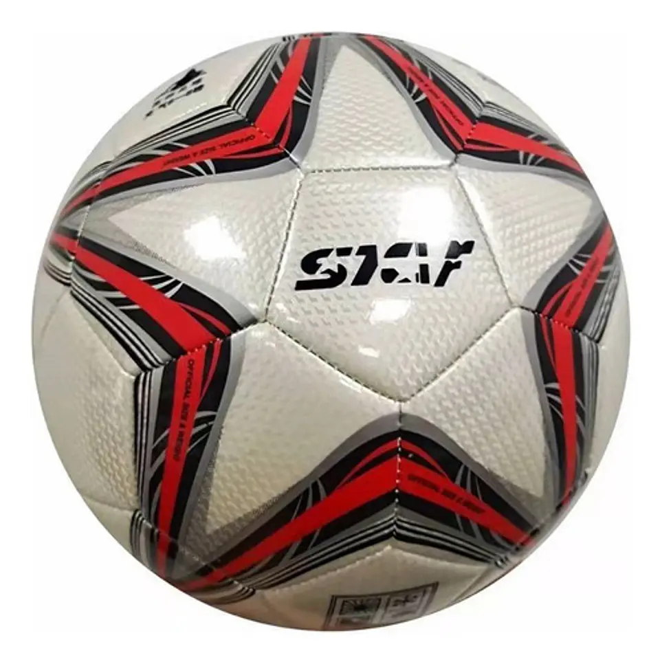 Pelota Balón De Fútbol Estrellas N°5 Para Entrenamiento 1