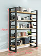 Estante Exhibidor Biblioteca 5 Niveles Con Repisa 175x33x140 - Miniatura 2
