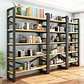 Estante Exhibidor Biblioteca 5 Niveles Con Repisa 175x33x140 - Miniatura 3