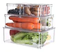 Set 7 Contenedores Refrigerador Cocina Despensa Con Tapa - Miniatura 1
