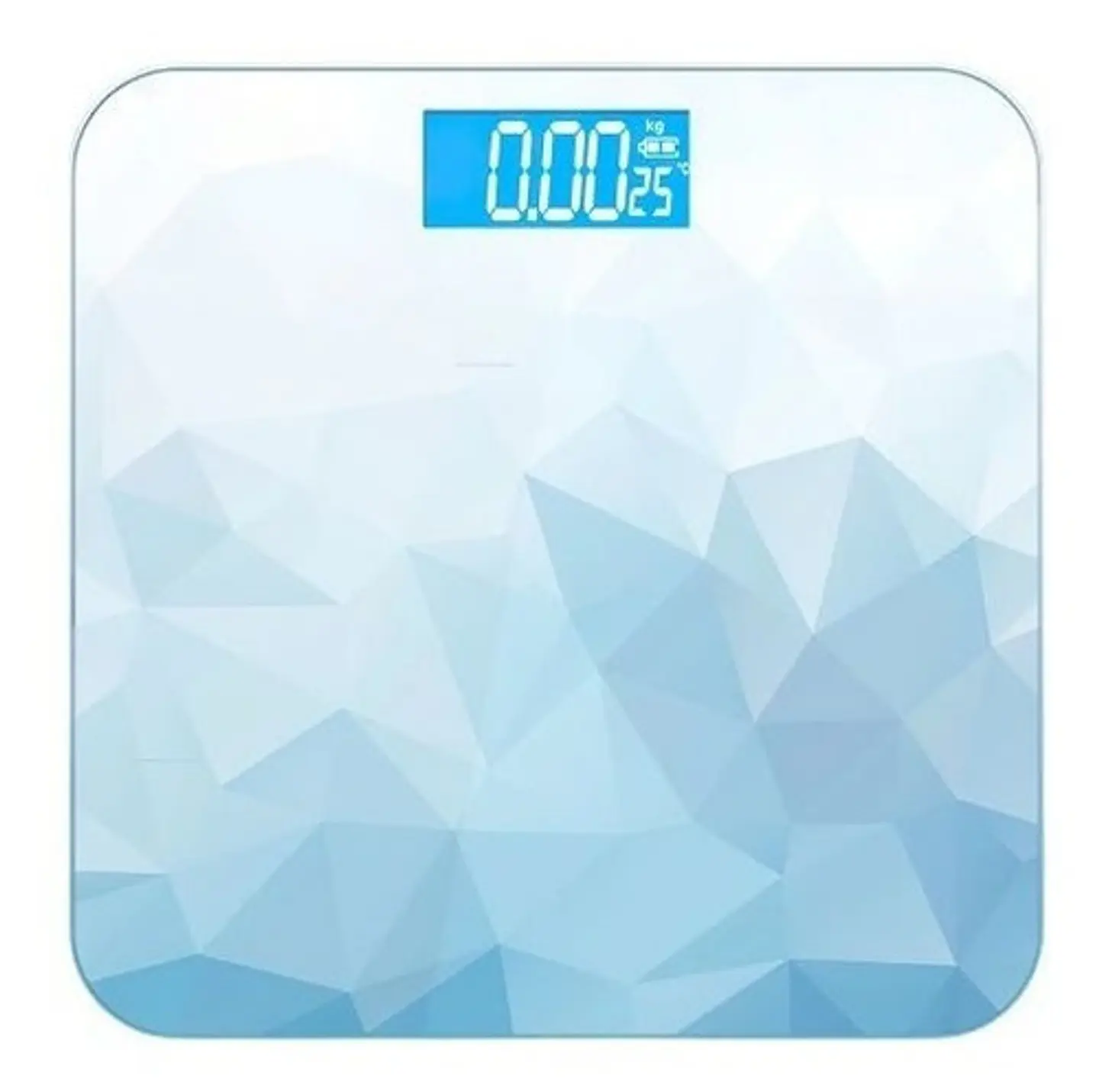 Balanza Pesa Baño Usb Digital Vidrio Templado 180kgs 1