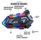 Auriculares Inalambricos Para Casco De Motocicleta Bluetooth - Miniatura 3