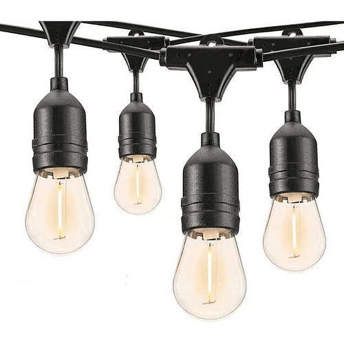 Guirnalda 20 Ampolletas Luces Led 10 Metros Impermeables