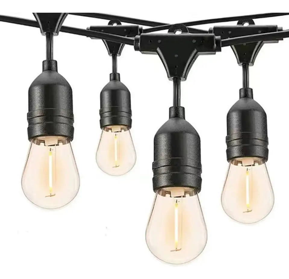 Guirnalda 20 Ampolletas Luces Led 10 Metros Impermeables 1