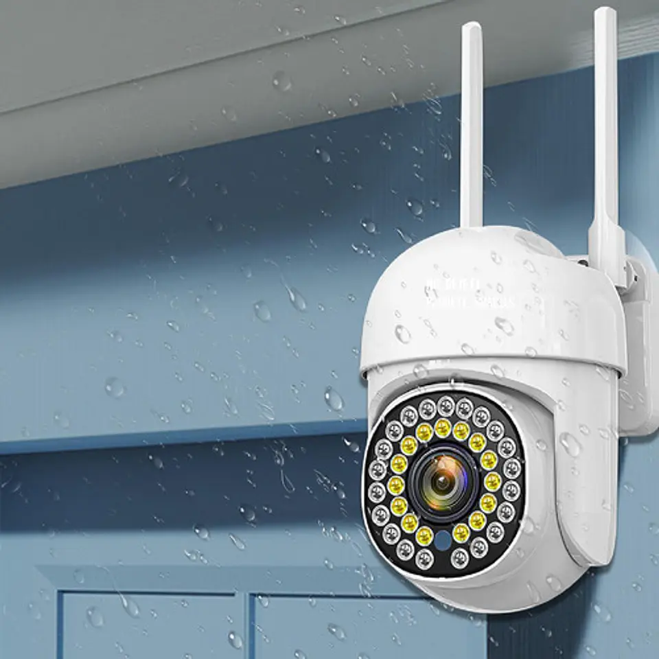 Cámara Smart Pro Wifi 1080p para Exteriores Detección 3mp 2