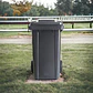 Contenedor Cubo Basurero Grande Con Tapa Y Ruedas 120l - Miniatura 3