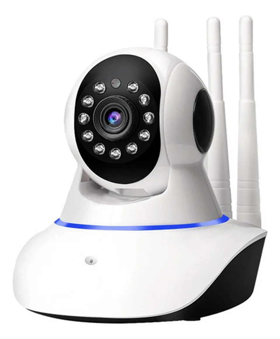 Cámara De Seguridad 3 Antenas, 1080p Wifi, Visión Nocturna 1
