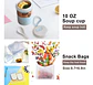 Kit De Lonchera Tipo Bento Con Compartimientos Para Comida - Miniatura 10