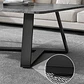 Mesa De Centro Mármol Sala De Estar Hogar Moderna 120x60cm - Miniatura 3