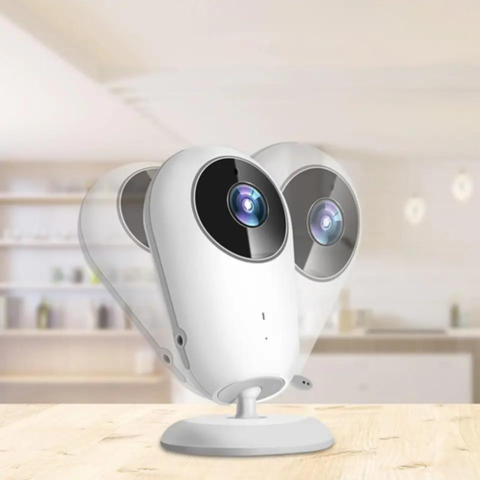 Camara Monitor De Vídeo Para Bebés, Portatil Con Musica 6