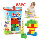 Bloks Juego De Construcción Multicolor 88 Piezas Deluxe 2