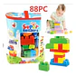 Bloks Juego De Construcción Multicolor 88 Piezas Deluxe - Miniatura 2