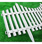 Valla De Jardín Con Borde Blanco Pack 4 Resistente 80x53cm - Miniatura 2