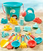 Juguete De Playa Arena Para Niños 18 Piezas Resistente - Miniatura 3