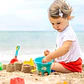 Juguete De Playa Arena Para Niños 18 Piezas Resistente - Miniatura 4