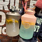 Botella De Agua Gradiente 2300ml Deportiva Fitness Unisex - Miniatura 2