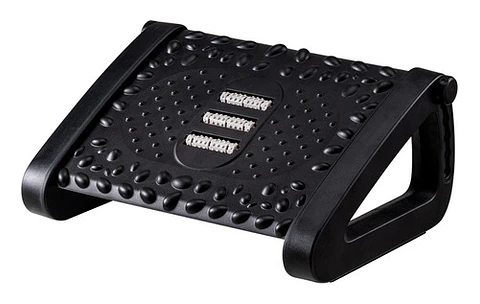 Reposapiés Rodillos De Masaje Pedal Ajustable Ergonomico