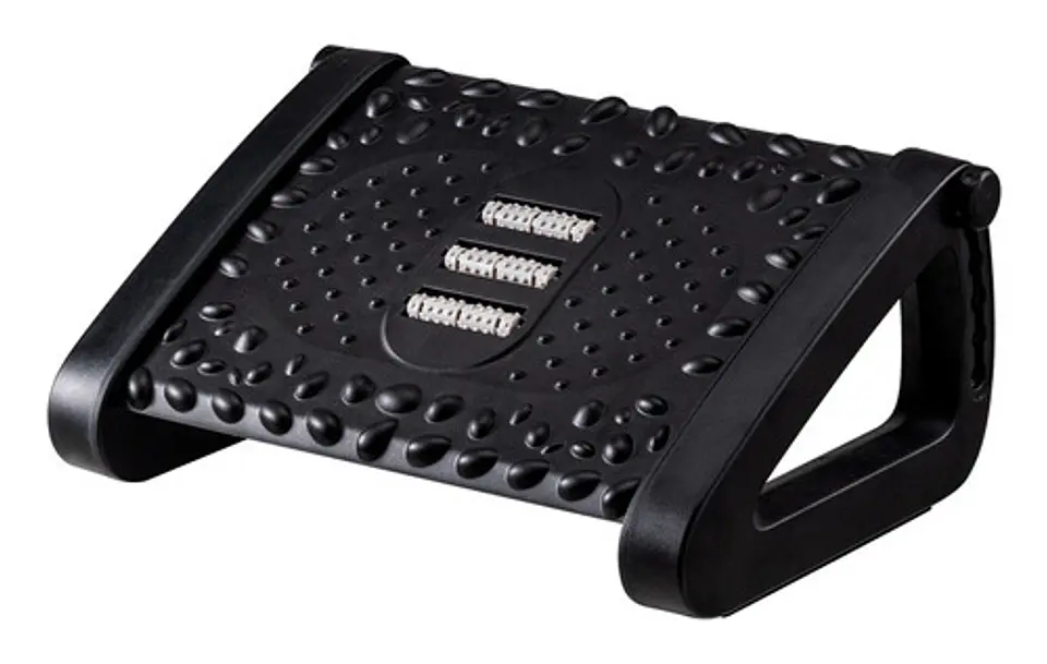 Reposapiés Rodillos De Masaje Pedal Ajustable Ergonomico 1