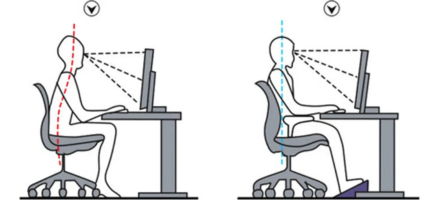 Reposapiés Rodillos De Masaje Pedal Ajustable Ergonomico 2
