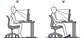Reposapiés Rodillos De Masaje Pedal Ajustable Ergonomico - Miniatura 2