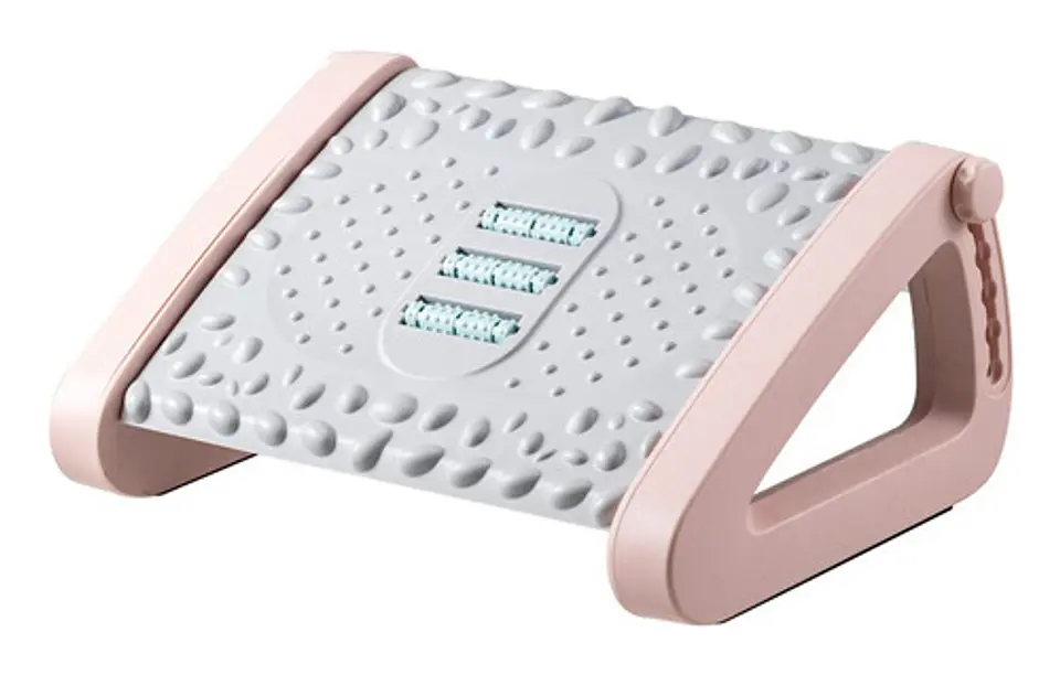 Reposapiés Rodillos De Masaje Pedal Ajustable Ergonomico 8
