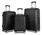 Set De 3 Maletas De Viaje Equipaje Resistente Con Cerradura - Miniatura 1