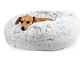 Cama Nido De Felpa Para Mascotas Con Forma De Rosca 50cm - Miniatura 1