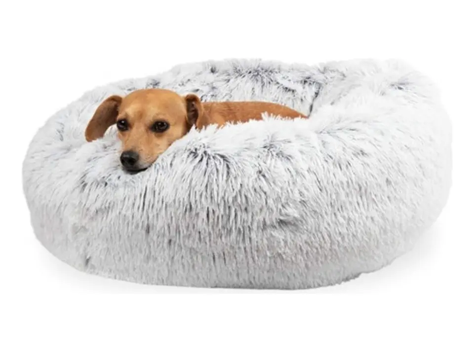 Cama Nido De Felpa Para Mascotas Con Forma De Rosca 50cm 1
