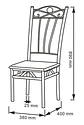 Juego De Comedor Marmol Con 4 Sillas Moderna 120cm X 67cm - Miniatura 3