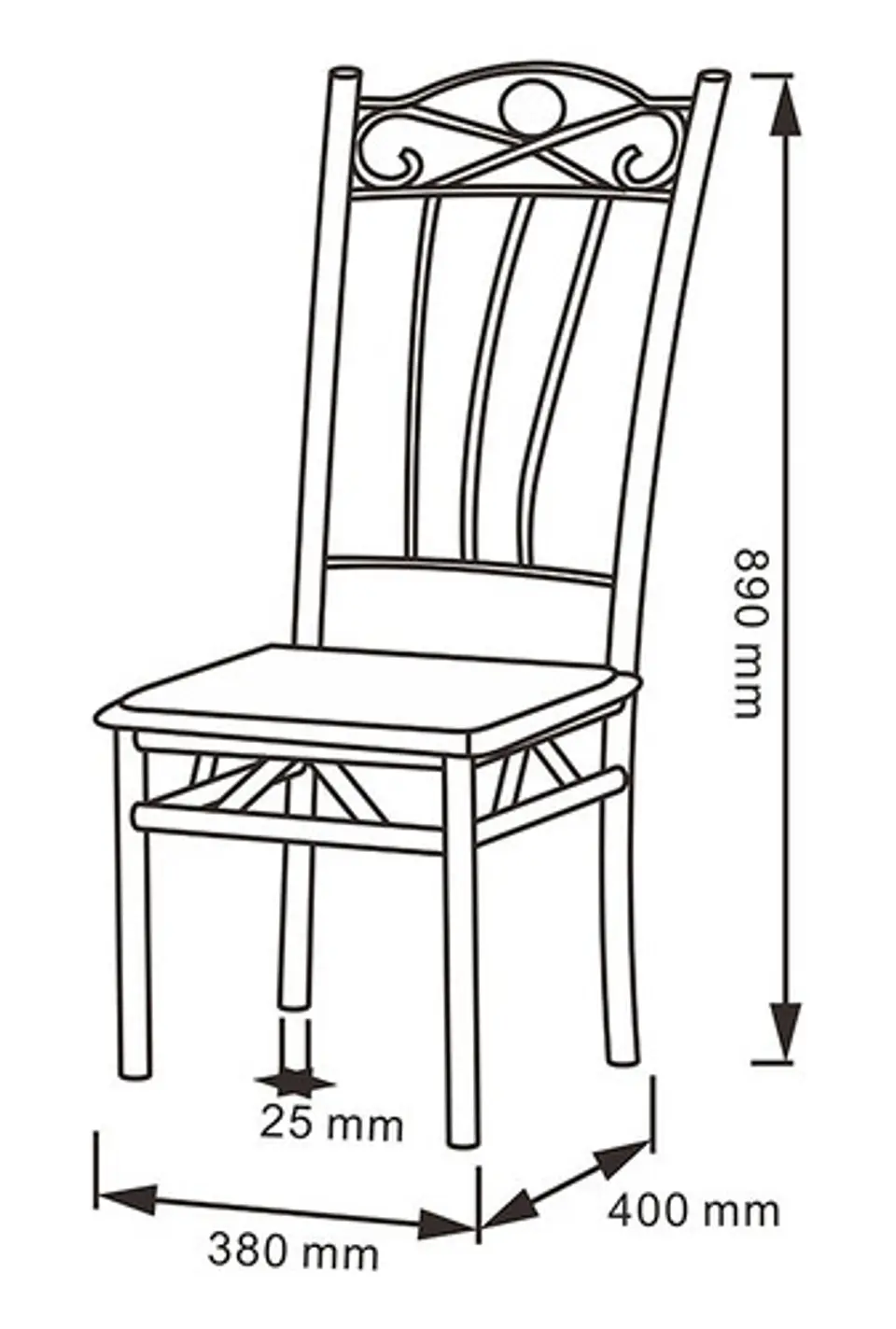 Juego De Comedor Marmol Con 4 Sillas Moderna 120cm X 67cm 3