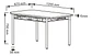 Juego De Comedor Marmol Con 4 Sillas Moderna 120cm X 67cm - Miniatura 7