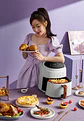 Freidora De Aire Eléctrica Inteligente De 8l Air Fryer - Miniatura 5