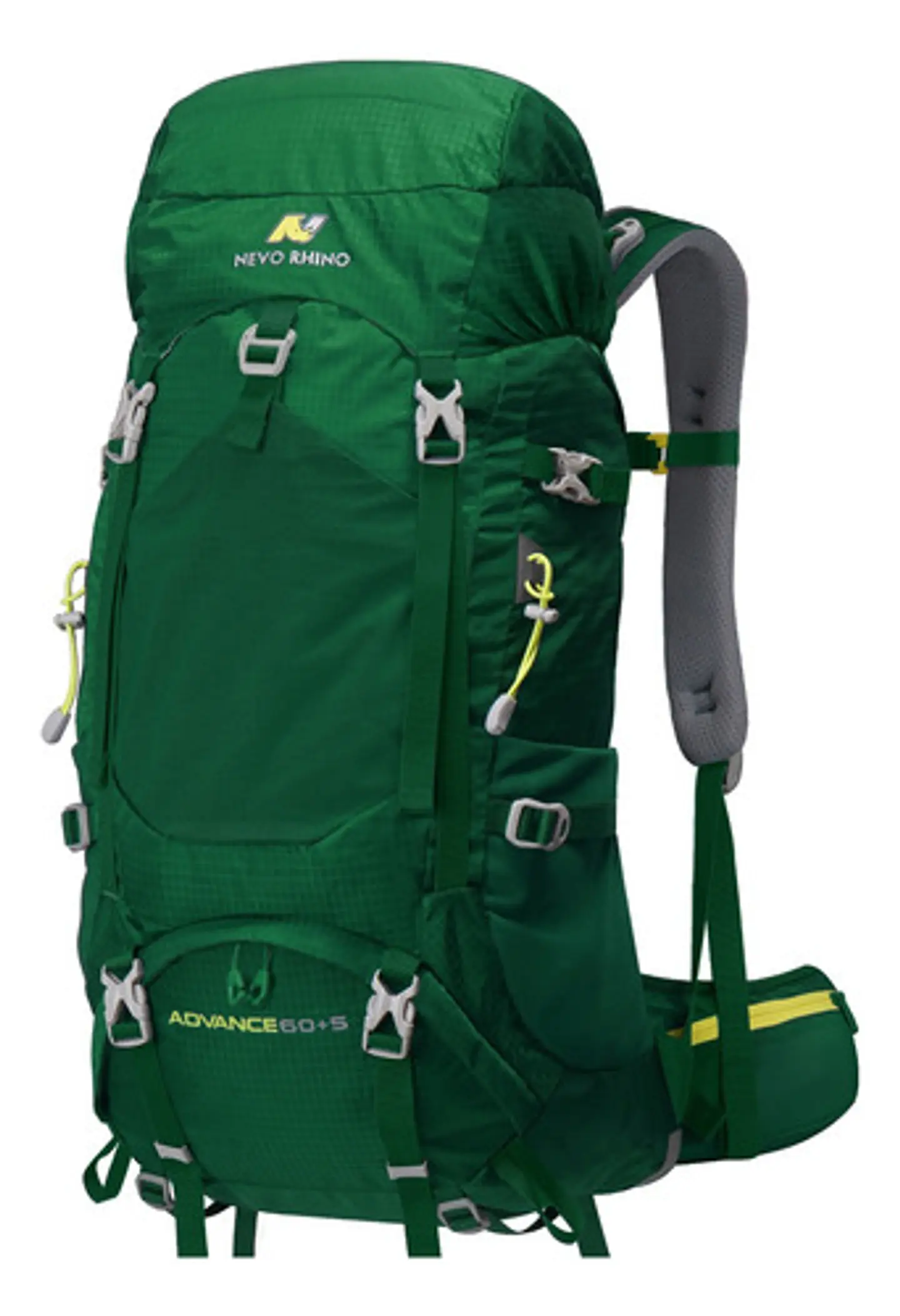 Mochila De Senderismo 65l Montañismo Impermeable Y Liviana 1
