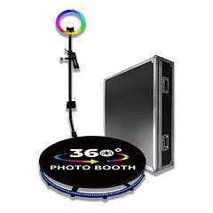 Plataforma Giratoria 360 Photobooth Camara Fiestas 115cm