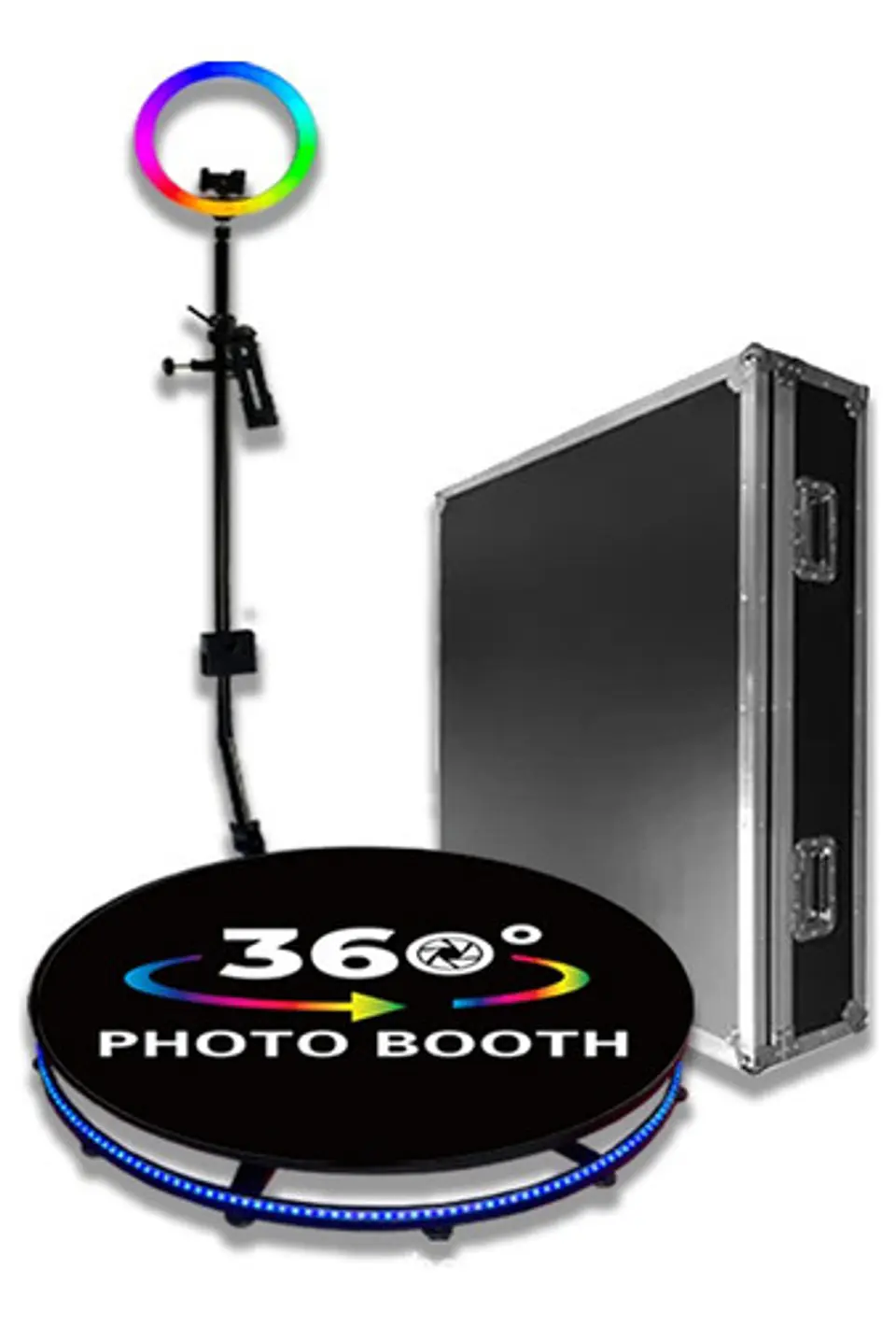 Plataforma Giratoria 360 Photobooth Camara Fiestas 115cm 1