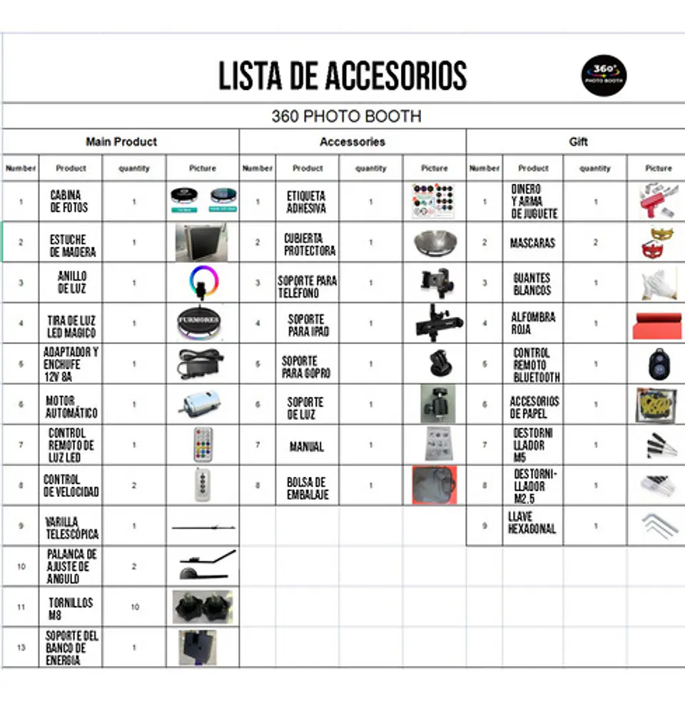 Plataforma Giratoria 360 Photobooth Camara Fiestas 115cm 4