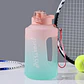Botella De Agua Gradiente 2300ml Deportiva Fitness Unisex - Miniatura 7