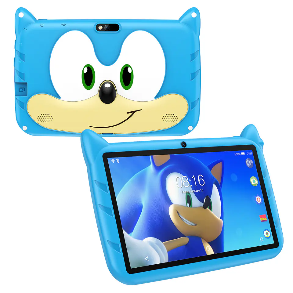 Tablet Inteligente Infantil Sonic 7 Pulgadas 16GB ROM 1