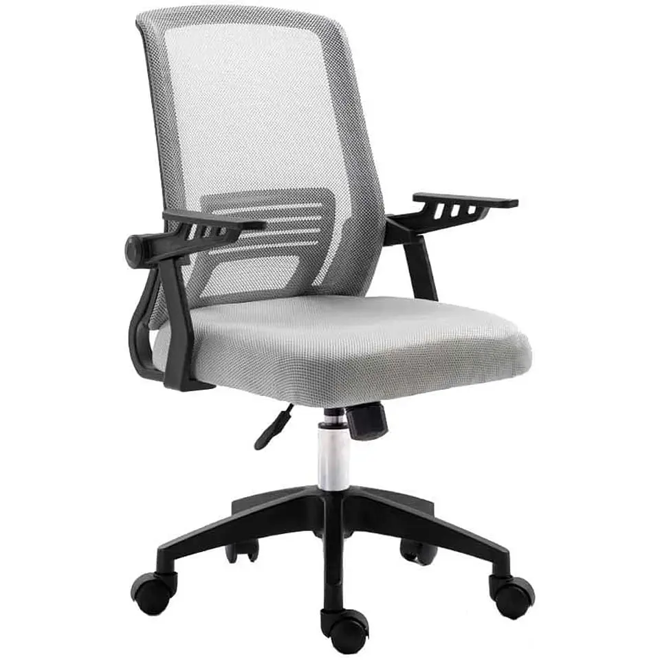 Silla de Oficina Ejecutiva Giratoria Minimalista Ajustable 10